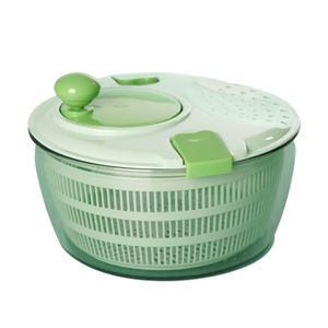 Salade Hulpmiddelen Salade Spinner Met Deksel Grote 4L Sla Greens Groente Wasdroger Gemakkelijk Aftappen En Compacte Opslag 230613