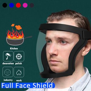 Salad Tools Work Protection Mask Transparent Protector Face Faceshield Protective Outdoor Heating Home Kitchen tools Full Face Shield 230906