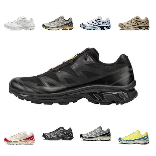 Salamon Shoe Solomon XT6 Running XT Chaussures de course Men Triple Black Lunar Rock blanc Wren Kangaroo Vintage Khaki Monument Phantom Safari Women Sneaker