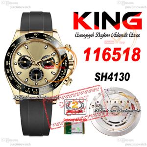 Vente 116518 SA4130 Chronographe automatique HEPS Watch King Yellow Gol