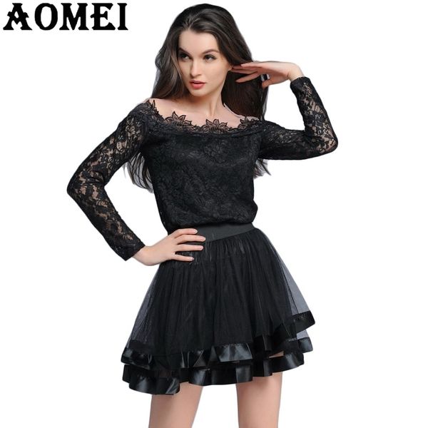 Vente Black Mesh vintage été Mini jupes femmes femme bouffée mince rouge faldas skater clubwear lolita tutu jupe bas 210416