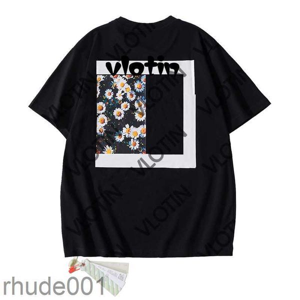 Vente Vêtements Luxurys Mode Nouveaux Hommes T-shirt et Femmes T-shirts en vrac Tops Homme Casual Street Graffiti Sweatshirtoff T-shirts pour hommes RV5H DQ52