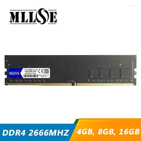 Venta de Memoria RAM DDR4 4GB 8gb 16GB 2666MHz para computadora de escritorio PC placa base Memoria DIMM 4G 8G 16G PC4-2666V 2666