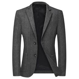 Ontwerpers Hoge Kwaliteit Heren Blazers Jas Business Casual Gentleman Jasje Heren Bruiloft Merk Mannen Kleding Plus Size