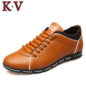 Klassieke Casual Hot Sale Mode lederen platte schoenen voor heren Big Size Chn 38-50 New864711905