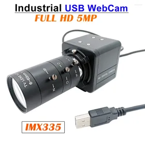 ¡¡Venta!!HD 5MP CMOS IMX335 H.264 luz baja 0.01Lux máquina Industrial visión Mini cámara web USB para PC ordenador portátil