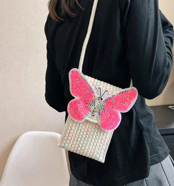 Venta Bolsas femeninas de alta calidad con lazo de hilo de coser,