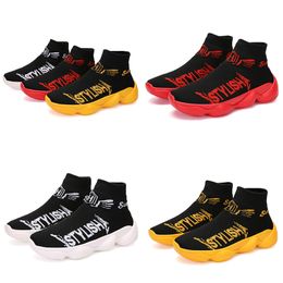 Verkoop nieuwste type6 cool zacht rood geel goud wit zwart goedkope klassiek lederen hoogwaardige sneakers super star heren man sport casual schoenen