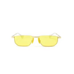 Semi-randloze zonnebril van goudlegering GG0627S Dames Merk Designer Zomer Vrouwelijk Feest Trending Producten Futuristische meisjeszonnebril