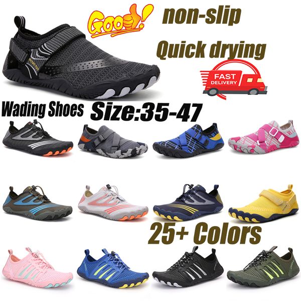 VENTE Chaussures d'eau pour femmes et hommes séchage rapide natation plage chaussures d'eau sports nautiques plongée randonnée voile et voyages grande taille