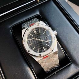 Vendas ap limitada de designer de moda masculina relógios movimento mecânico automático relógios pulseira aço inoxidável vidro safira novo estilo