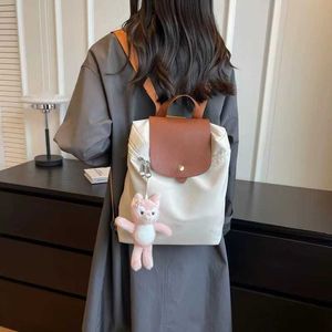 Ventas Bolso de alta calidad Bolsa Mayora Moda Fashion Designer Plegado Mochila French Nylon Women 70 aniversario Bordado de lujo Masturas de caballos Cross Cross