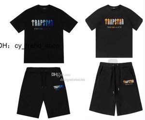 Verkoop heren t shirts lente zomer trapstar sport korte mouw pak mannen vrouwen hoogwaardige sportschool training kleding T-shirt streetwear1