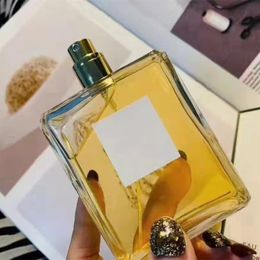 Ventes Unisex Limited Luxury Design Miss No Five 5 Bouteille jaune Lady Women Parfum 100 ml Version la plus élevée Style classique Longue durée Bonne qualité