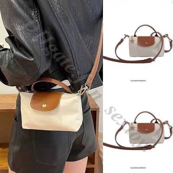 Ventas Wallte Mini Bag Femme Dumpling Tienda barata Bolsas pequeñas al por mayor de cuero genuino The Tote 2024 Bolsos de diseñador de mujeres de Cognac Cognac Single Cognac