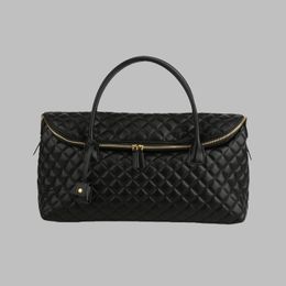 Sac de vente Sac Simple Atmosphère Black Portable Fashion Travel Sac grande capacité Horizontal Classic Rhombic Handbag Daily Joker Fashion Backpack Fashion 6201 # #