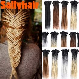 Sallyhair 25 couleurs 5/10 mèches dreadlocks Extensions de cheveux pour les femmes artisanales lis