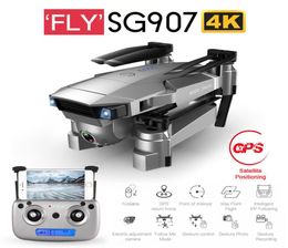 SALMOPH SG907 SG901 GPS RC Quadcoptère avec WiFi FPV 1080p 4K HD Double caméra Optical Flow Drone Suivre Me Mini Dron vs E502S LJ20086399271