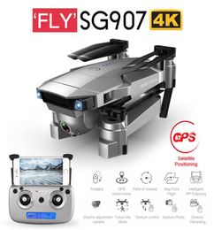 SALMOPH SG907 SG901 GPS RC Quadcopter avec WiFi FPV 1080p 4K HD Double caméra Drone Flow Suivre Me Mini Dron vs E502S LJ20082367169