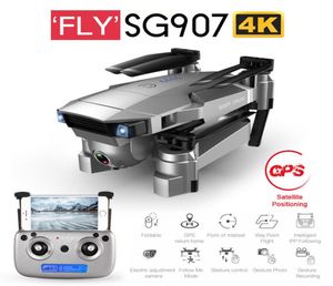 SALMOPH SG907 SG901 GPS RC Quadcoptère avec WiFi FPV 1080p 4K HD Double caméra Optical Flow Drone Suivre Me Mini Dron vs E502S LJ20086399271