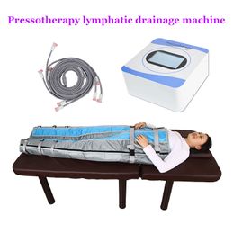 salon spa pressotherapie Lymfedrainage luchtdruk beenmassageapparaat lichaamsvormende afslankende luchtmachine