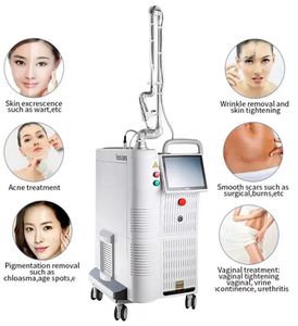 Utilisation en salon 60w Co2 laser fractionné élimination des cicatrices d'acné traitement de resurfaçage de la peau