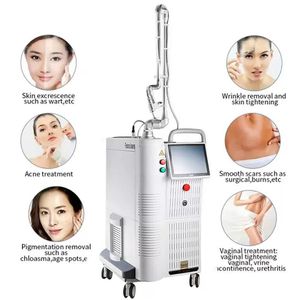 Salon Gebruik 60W CO2 fractionele lasermachine huid bleken tattoo remover scanner 1060 nm litteken verwijdering huid stretend stretch markten rmoval vginal strakke machine