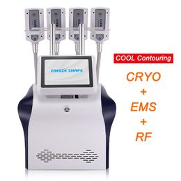 Máquina de placas de criolipólisis para eliminación de celulitis para uso en salón, máquina de crioterapia para adelgazar con criolipólisis