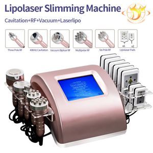 Salon Gebruik vetreductie afslankmachine lipolaser 650 nm diode laser Profesional cavitatie Vet Verwijdering RF huidverstakking machines359