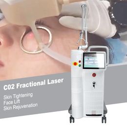 Utilisation en salon Machine d'épilation au laser Co2 fractionnaire rajeunissement de la peau Traitement de l'acné Détatouage resurfaçage du visage vaginal Serrer la machine d'élimination des cicatrices