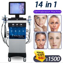 Utilisation du salon Hydra Facail Water Dermabrasion Claignant la peau Machine à microdermabrasion Vacuum Aqua Peleling Home Beauty Instrument