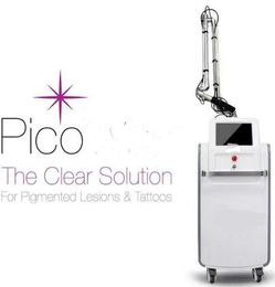 Uso del salón Máquina de eliminación de tatuajes con láser PicoSecond Vertical Q Switched Nd Yag Lazer Equipo de eliminación de pecas Picolaser 755 1064 532 máquina de belleza