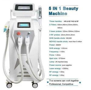 Salon Gebruik L 4 In1 Multifunctionele laser IPL Tattoo Removal Machine Vascular Pigment Acne Therapie Laser 5 Filters Opt Tattoo/