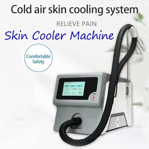 Máquina enfriadora de piel para uso en salón, equipo de belleza para enfriamiento de la piel con láser frío, alivio del dolor, refrigeración por aire, durante el tratamiento con láser