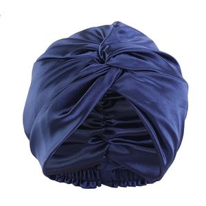 Salon Vrouwen Slaap douchekap Satin Bonnet Bap Badhanddoek Haar Droog snel elastische haarverzorging Bonnet Head Wrap Hat