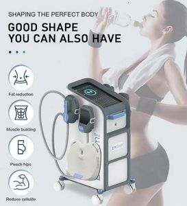 Salongebruik afslanken EMSLIM NEO RF Vetreductie Body Sculpting EMS MachineSculpt Neo EMS-therapie Verticaal 4 handgrepen Elektromagnetische spieropbouwmachine met RF