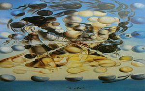 Salvador Dali Galatea des sphères peintures Art Film impression affiche en soie décor mural maison 60x90cm9177363