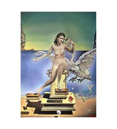 Salvador Dali Poster Oil Paint Classic Vintage Abstract Abstract Wall Art Decoration Poster Canvas Print