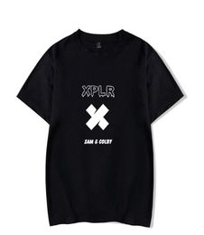 Sam et Colby Print XPLR Merch Shirts Crewneck Sweatshirt Cotton Classic Tshirt Fashion TEE3024438