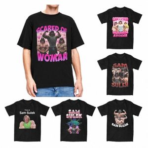 Sam Sulek Bang Van Vrouw Mannen Vrouwen T-shirt Humor Merch Fi Tees Korte Mouw Crewneck T-shirt Cott Gift kleding 464c #