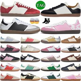 Sambass OG Cloud rouge blanc noyau noir Crème Sable Strata Cardboard Collegiate Green Wonder Maroon Gold Metallic Silver Putty Mauve Sneakers Chaussures A4MI #