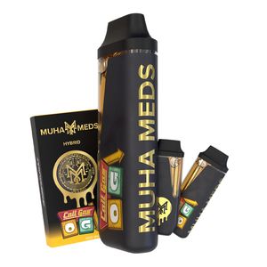 Même qu'avant Muha Meds jetables le plus récent 1.0 2.0 Muhameds MASTER CASE Kits d'emballage Kit de produits jetables vides avec boîtes en gros expédition rapide