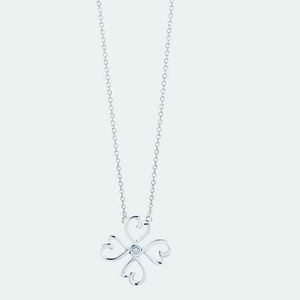 Hetzelfde merkmodel kettingen Designer ketting Rose goud diamant liefdevol hart hanger sieraden