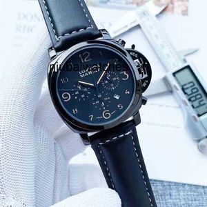 Dezelfde designer Watch Heren high-end sfeer veelzijdige student knappe multifunctioneel leer 02HN