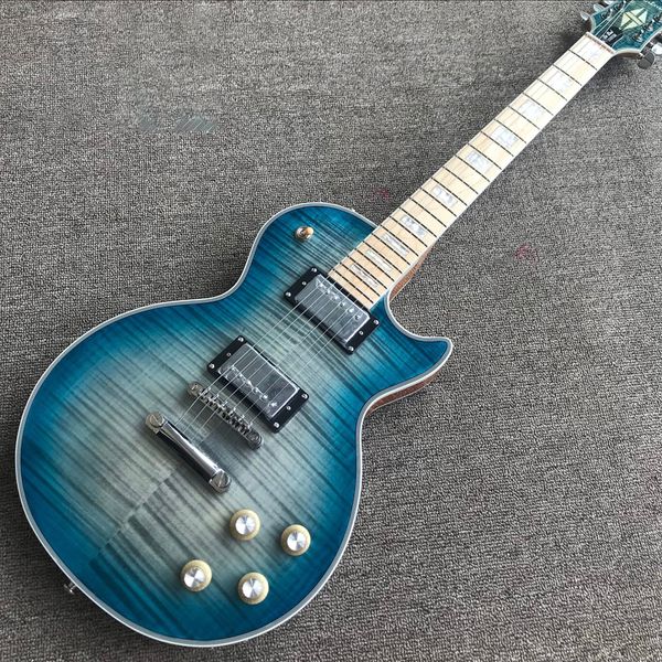 Lo mismo en las imágenes Custom Shop, fabricado en China, guitarra eléctrica personalizada de alta calidad, diapasón de arce, herrajes cromados, envío gratis