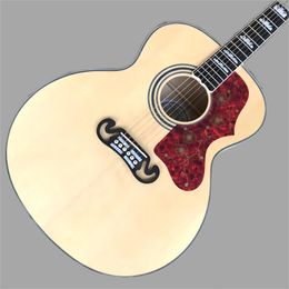 Idem des images Magasin personnalisé, fabriqué en Chine, guitare acoustique de 43 pouces, guitare en bois unique, livraison gratuite