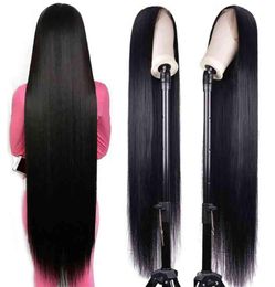 Muestra de pelucas frontales de encaje brasileño 360 Virgin Human Hair Wigs HD Lace 13x4 13x6 Peluces frontales de encaje previo para mujeres4057680