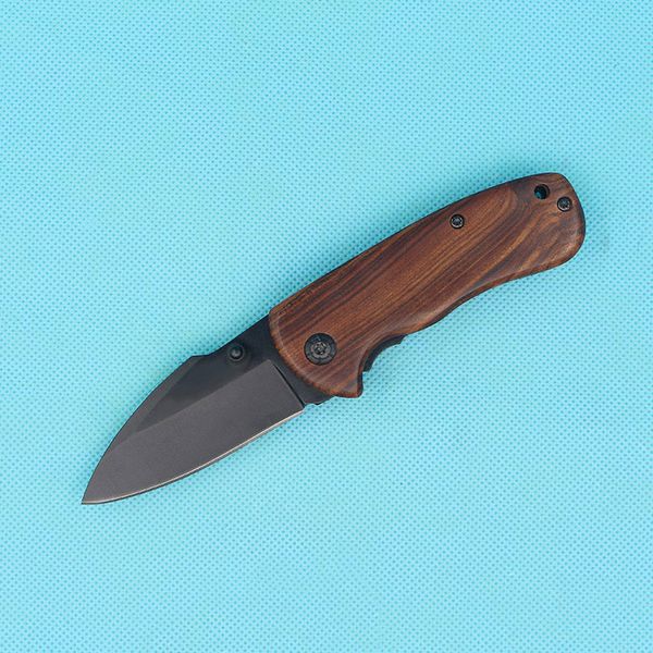 Top qualité BK DA66 couteau pliant de poche EDC poket couteaux manche en bois avec emballage de boîte en papier d'origine