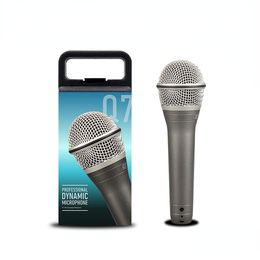 SAMSON Q7 Hoogwaardige professionele dynamische vocale microfoon Handheld -opnamemicrofoon voor karaoke, live concert