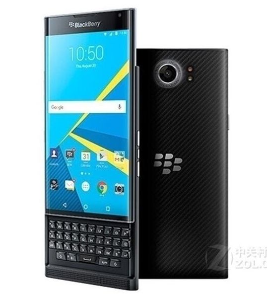 Téléphone portable d'origine BlackBerry Priv 5.4 'débloqué Android OS 3 Go de RAM 32 Go de ROM 18MP appareil photo Hexa Core téléphone portable remis à neuf